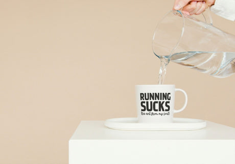 Running Sucks SVG Cut File