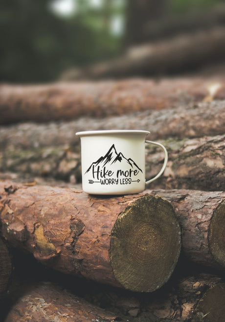 Hiking More worry Less SVG Cut File