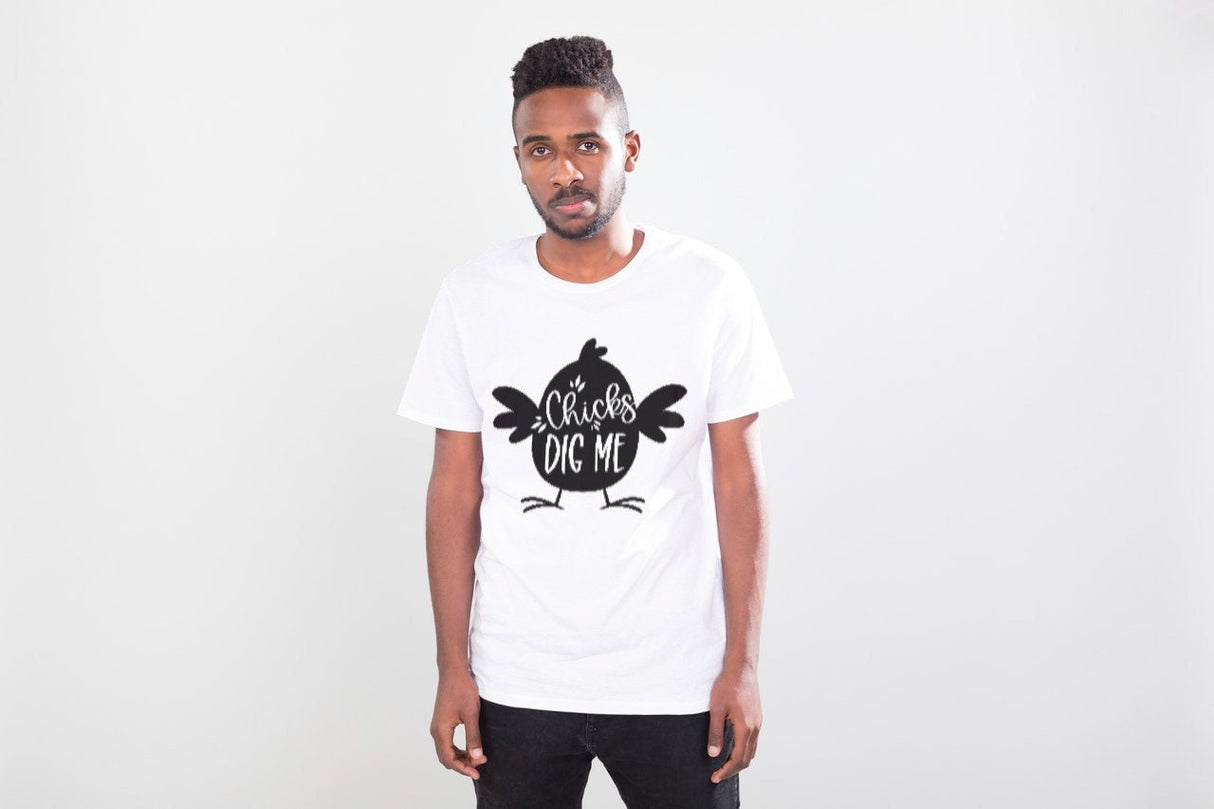 Chicks Dig Me SVG Cut File