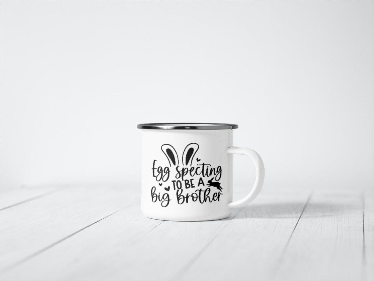 Eggspecting to be a big brother SVG Cut File