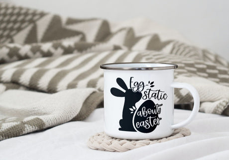 Eggstatic about Easter SVG Cut File