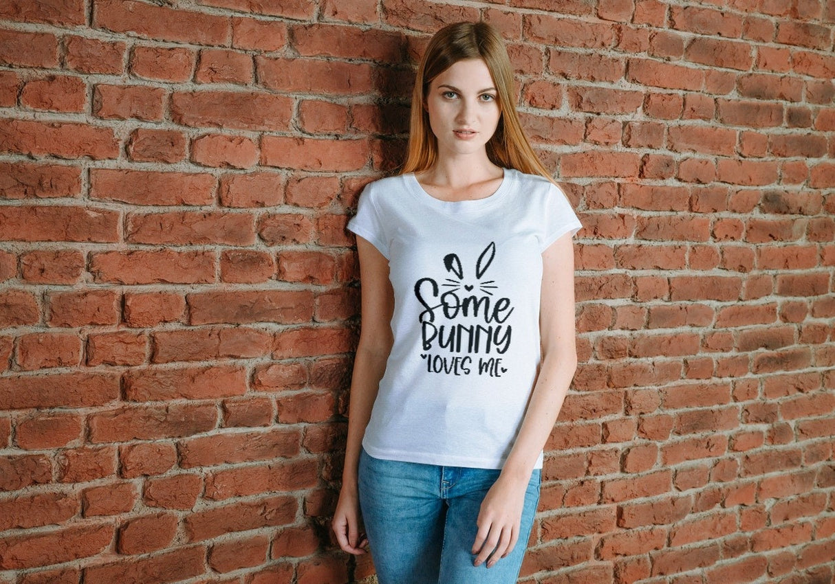 Some Bunny Loves Me SVG Cut File