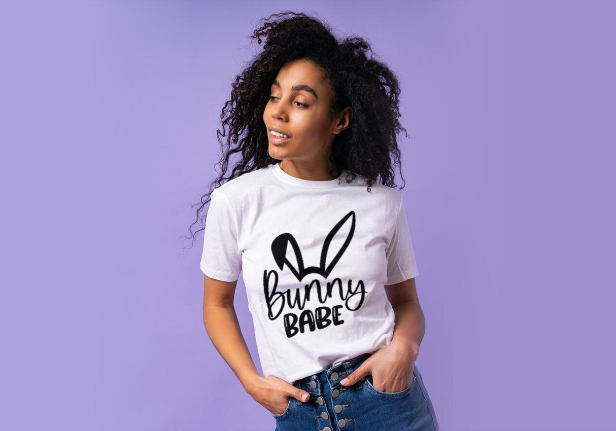 Bunny Babe SVG Cut File
