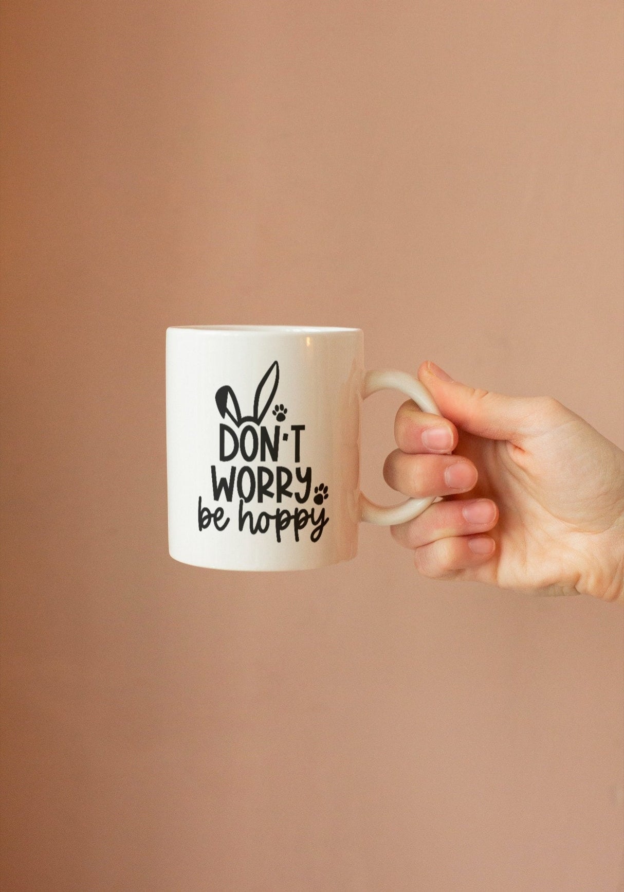 Dont Worry Be Hoppy SVG Cut File