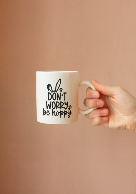 Dont Worry Be Hoppy SVG Cut File