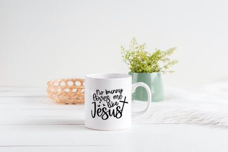 No bunny Love Me Like Jesus SVG Cut File