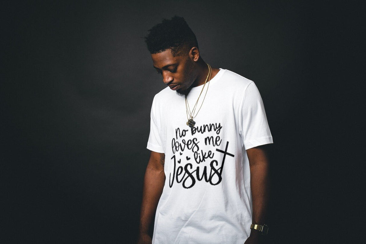 No bunny Love Me Like Jesus SVG Cut File