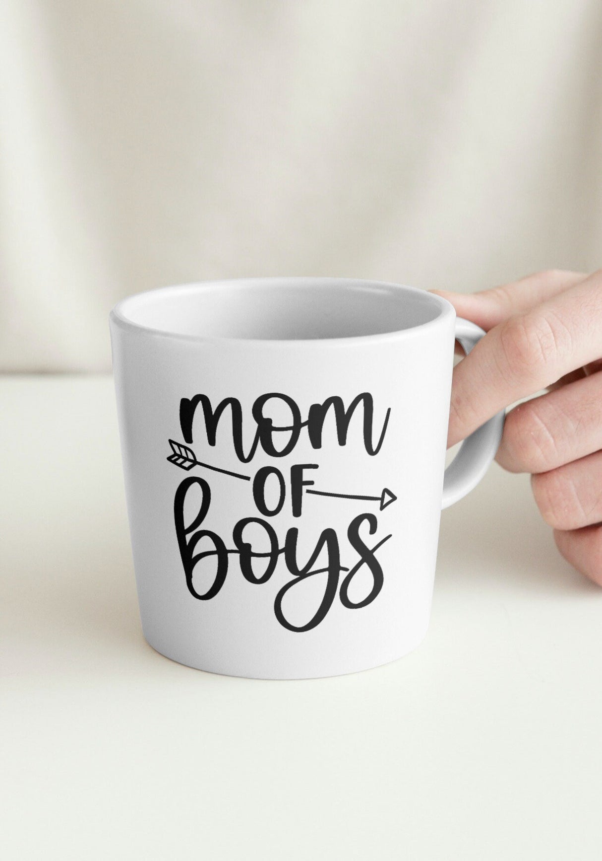 Mom of Boys SVG Cut File