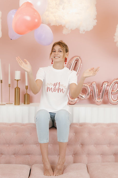 Number One Mom SVG Cut File