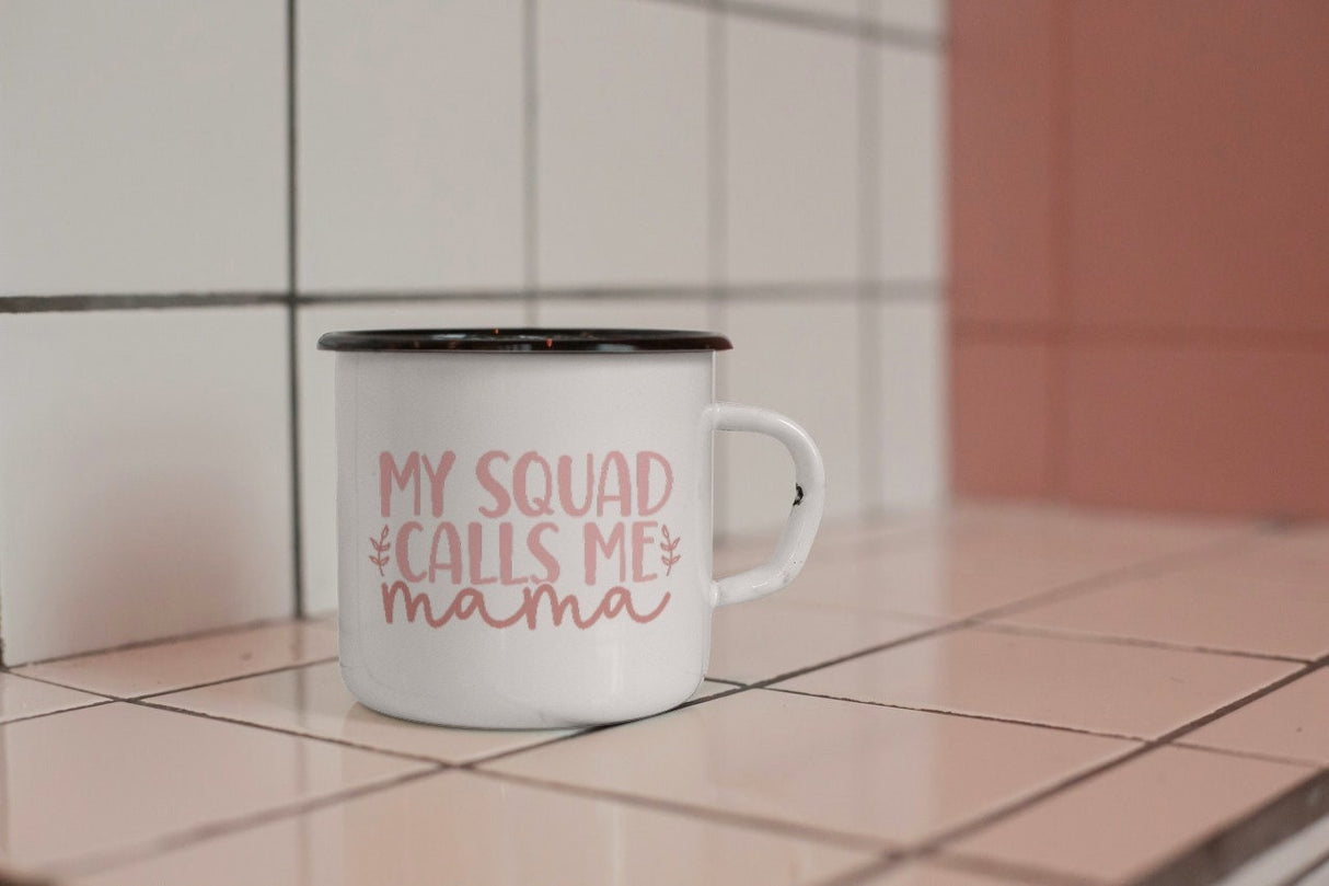 My Squad Calls Me Mama SVG Cut File