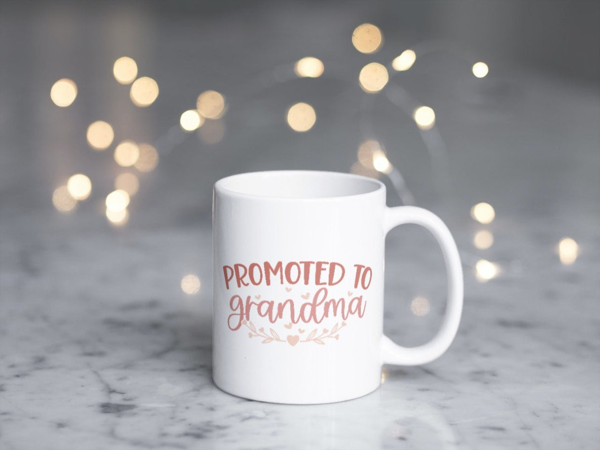 Promoted to Grandma SVG Cut File