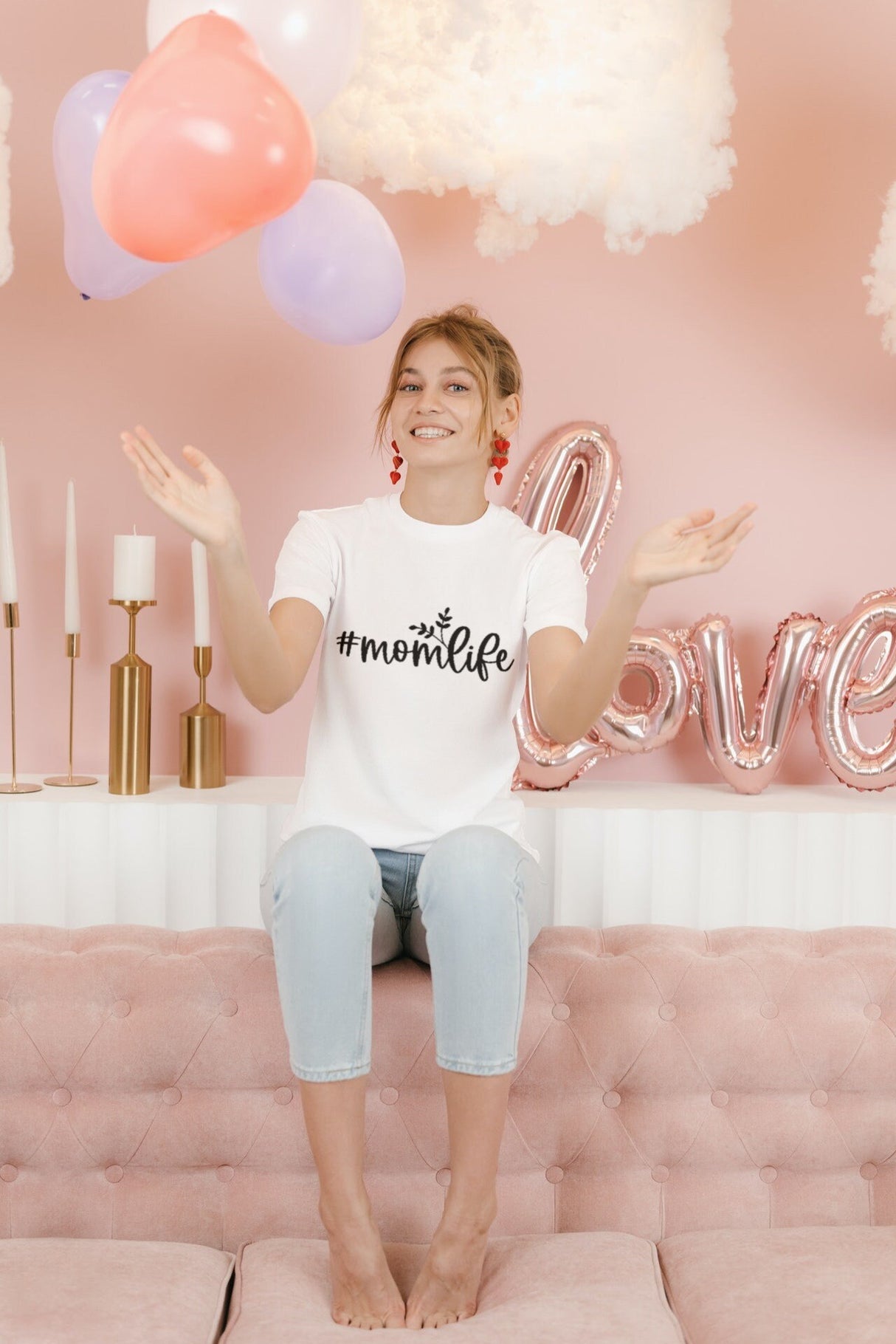 Hashtag #Momlife SVG Cut File