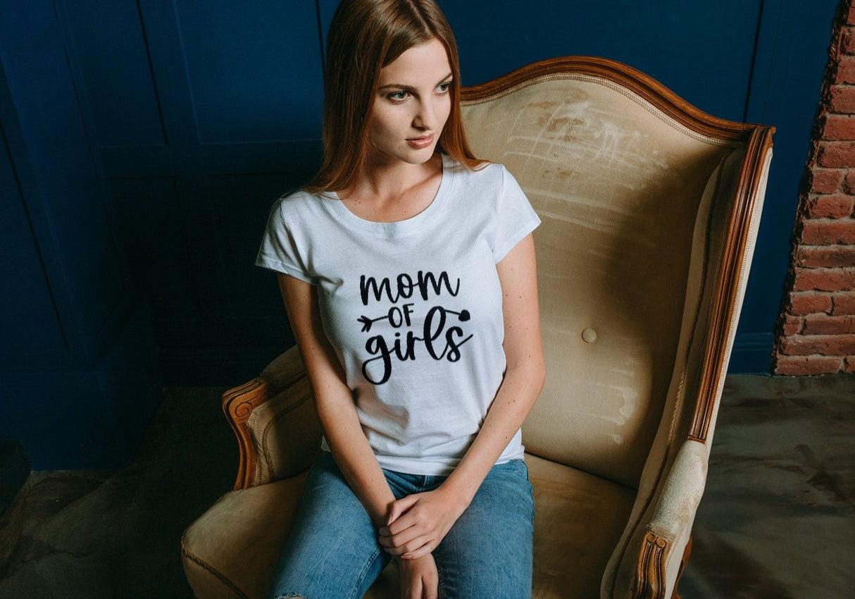 Mom of Girls SVG Cut File
