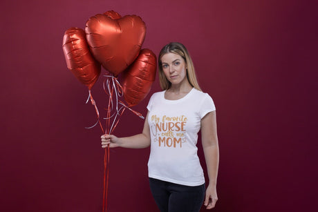 My Favorite Nurse Calls Me Mom SVG Cut File