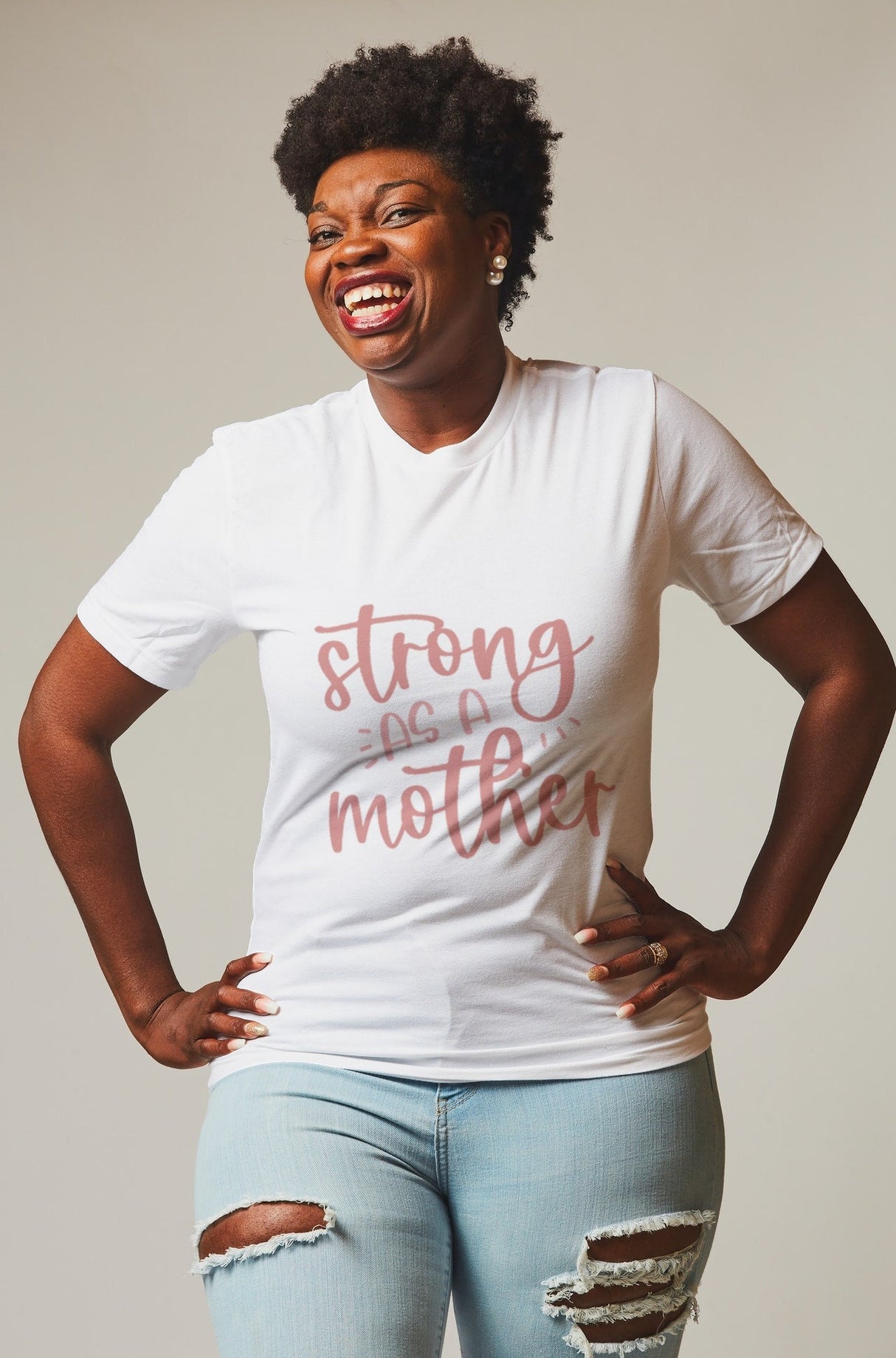 Strong As A Mother SVG Cut File