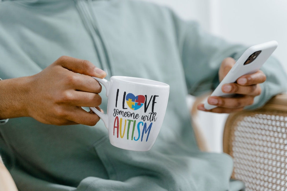 I Love Someone With Autism SVG Cut File
