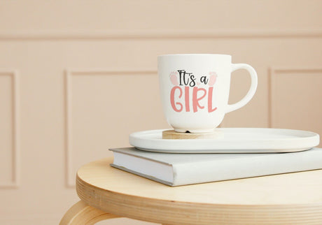 Its a Girl SVG Cut File