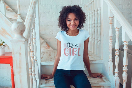 Team Girl SVG Cut File
