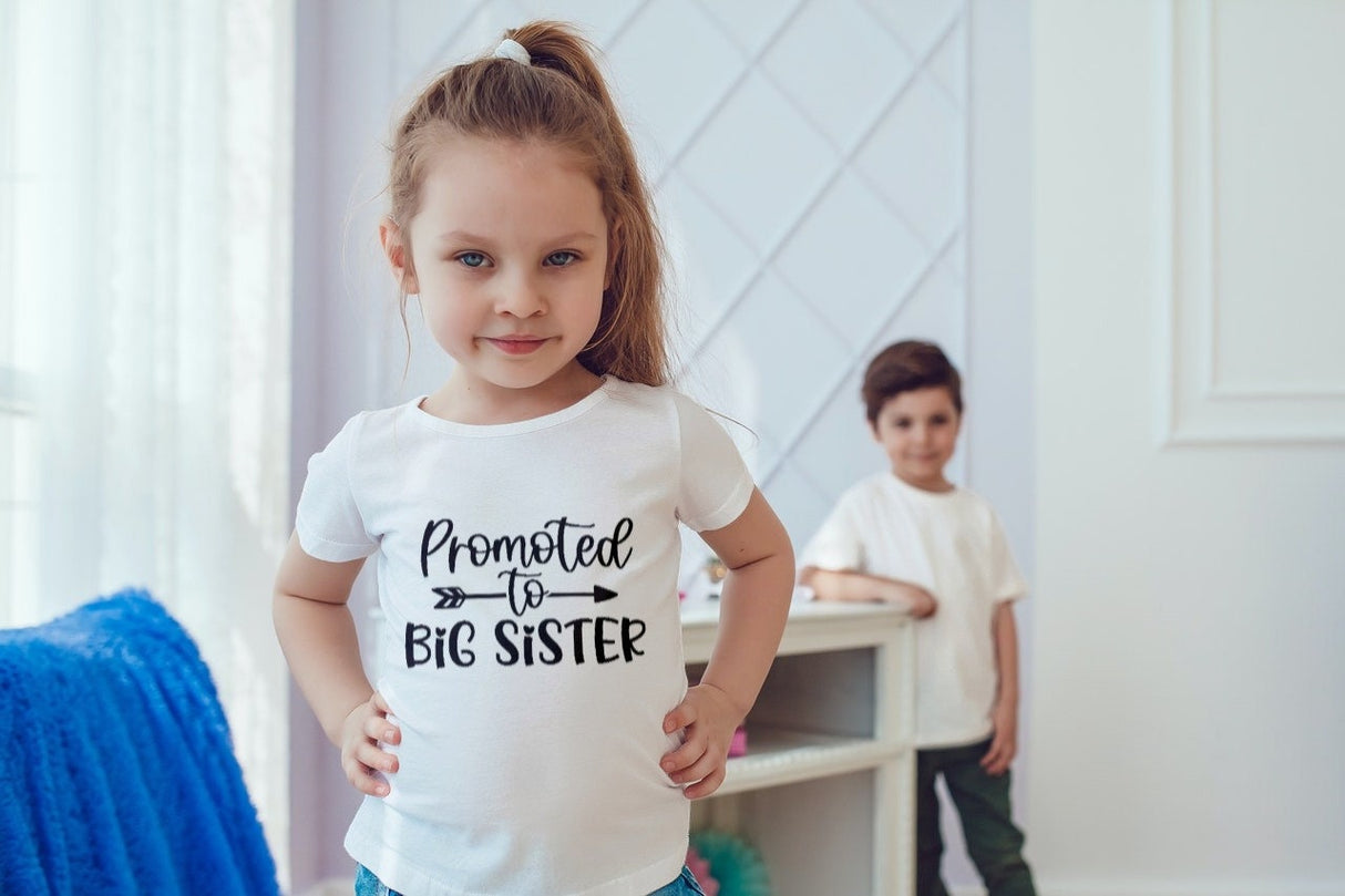Promoted To Big Sister SVG Cut File