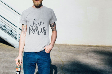 I Love Paris SVG Cut File