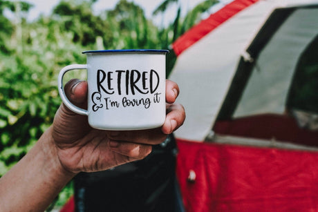 Retired & Loving It SVG Cut File
