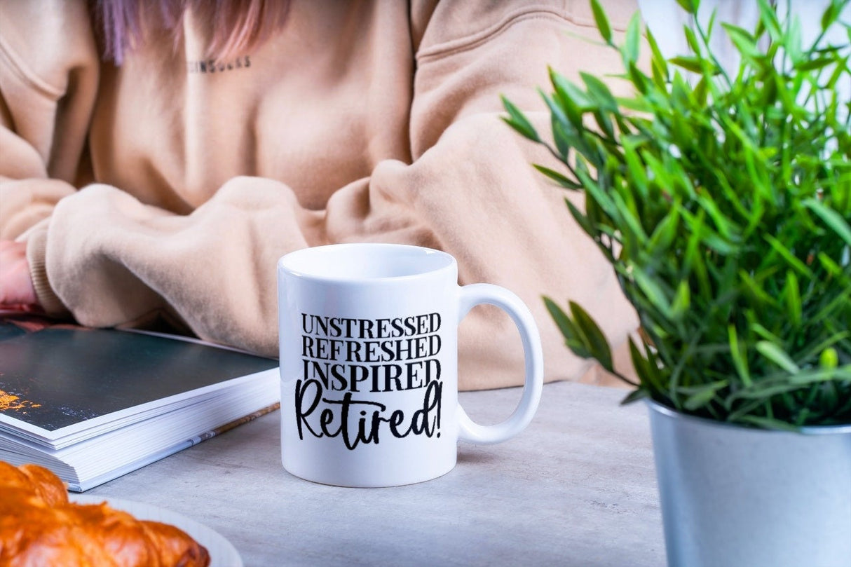 Unstressed Refreshed Inspired Retired SVG Cut File