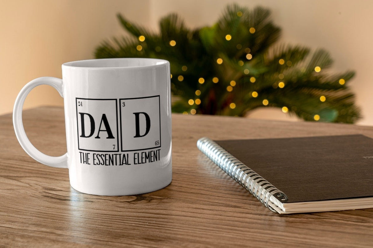 Dad The Essential Element SVG Cut File