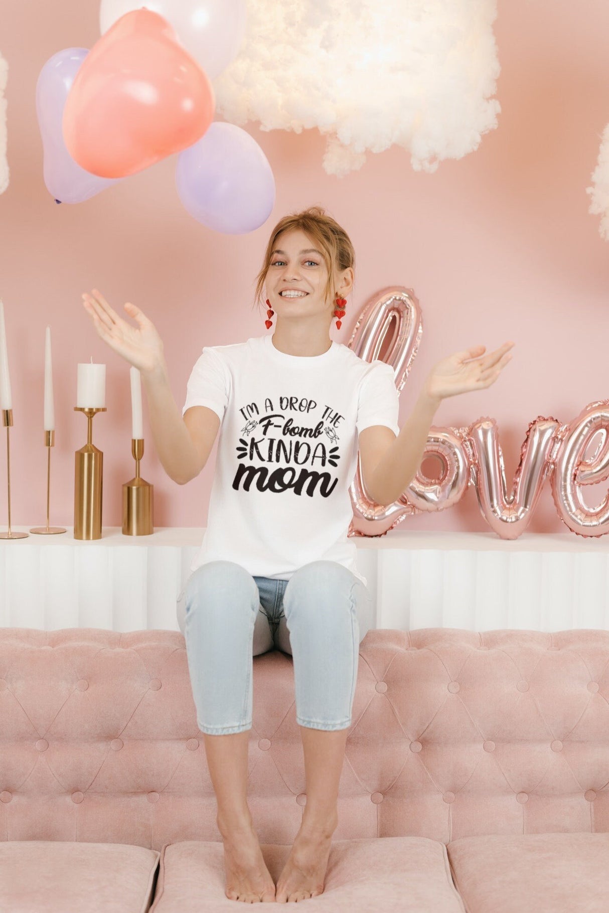 Im A Drop The F-Bomb Kinda Mom SVG Cut File