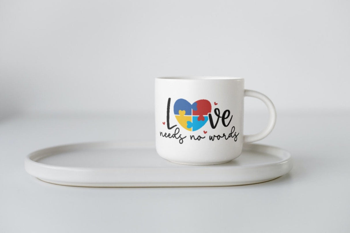 Love Needs No Words SVG Cut File