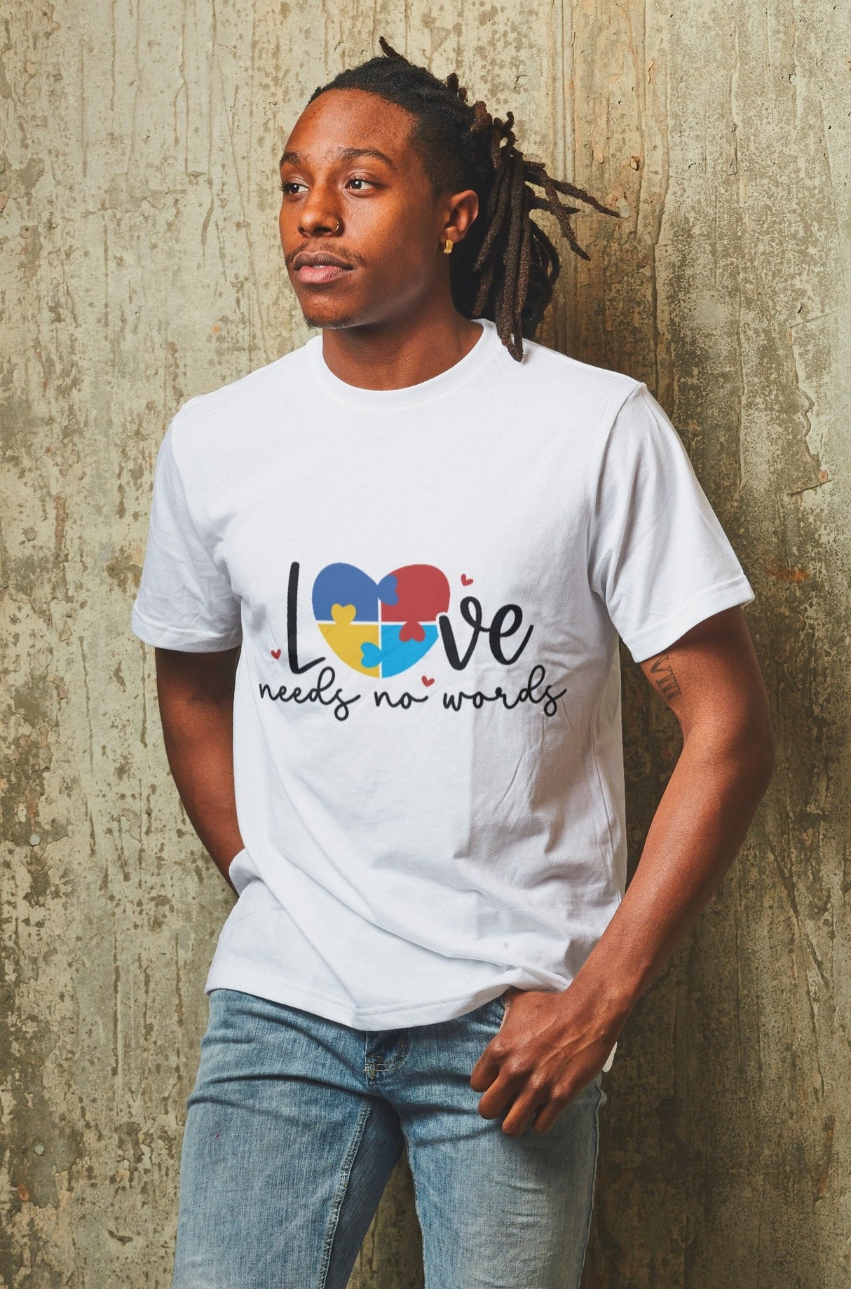 Love Needs No Words SVG Cut File