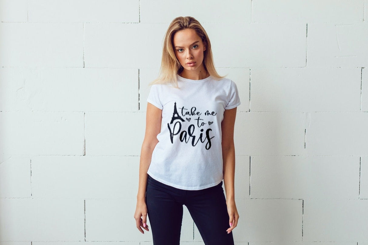 Take Me To Paris SVG Cut File