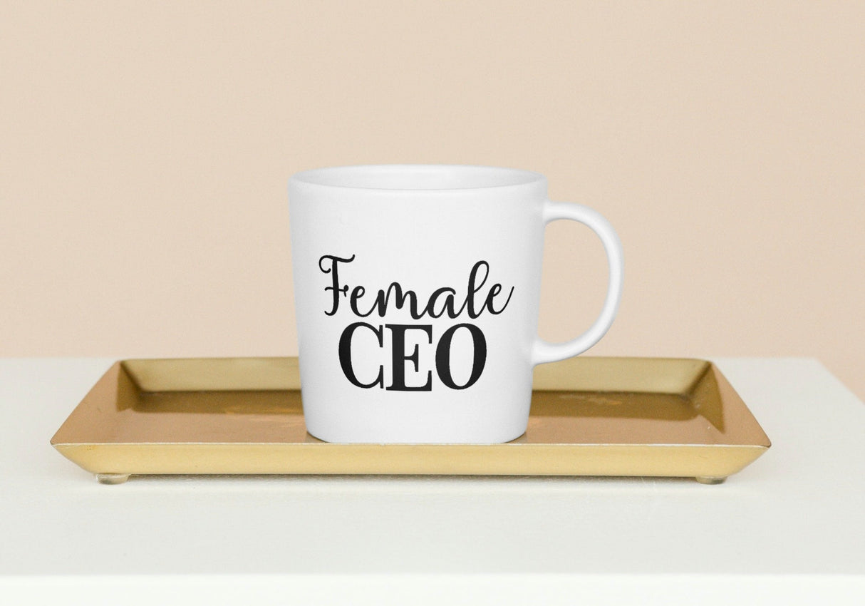 Female CEO SVG Cut File