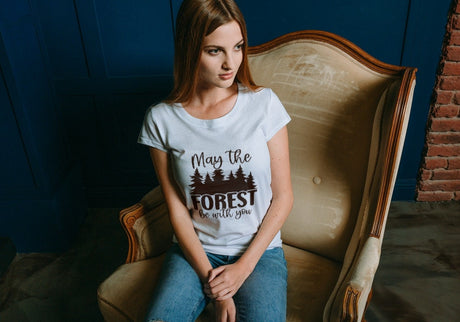 May The Forest Be With You SVG Cut File