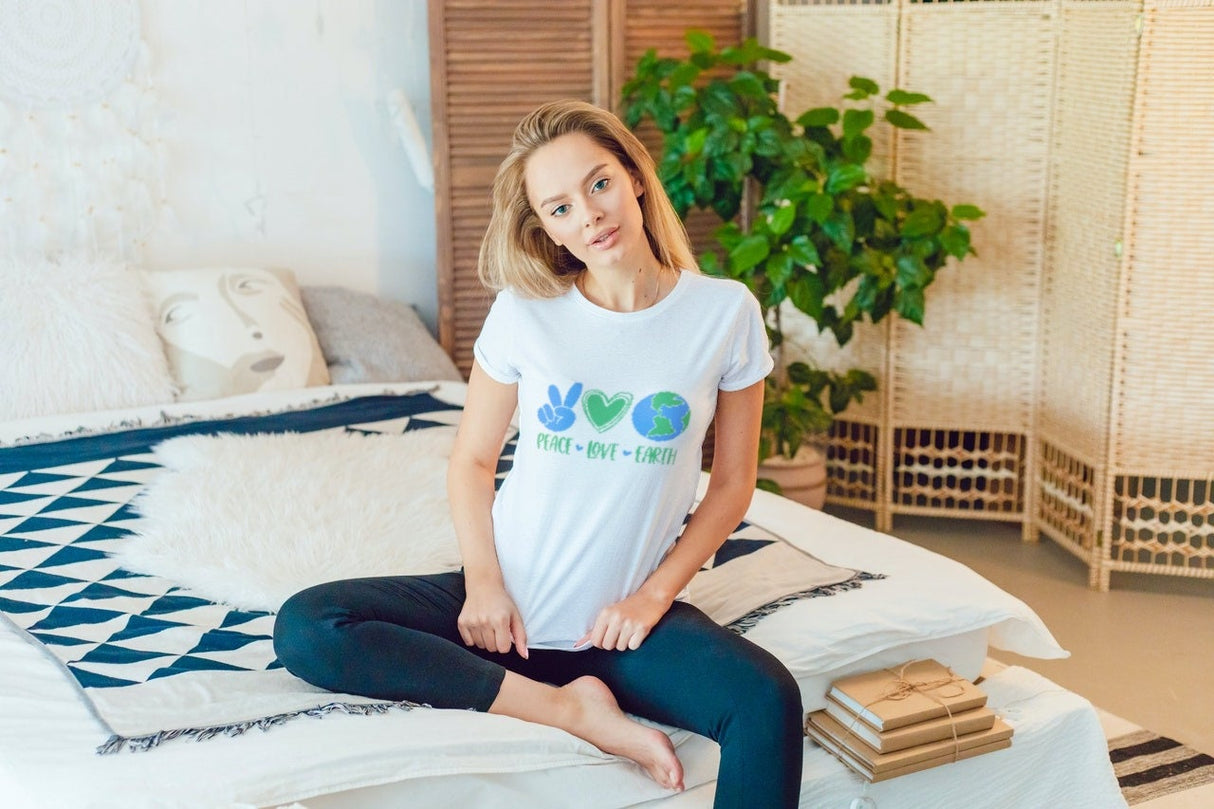 Peace Love Earth SVG Cut File