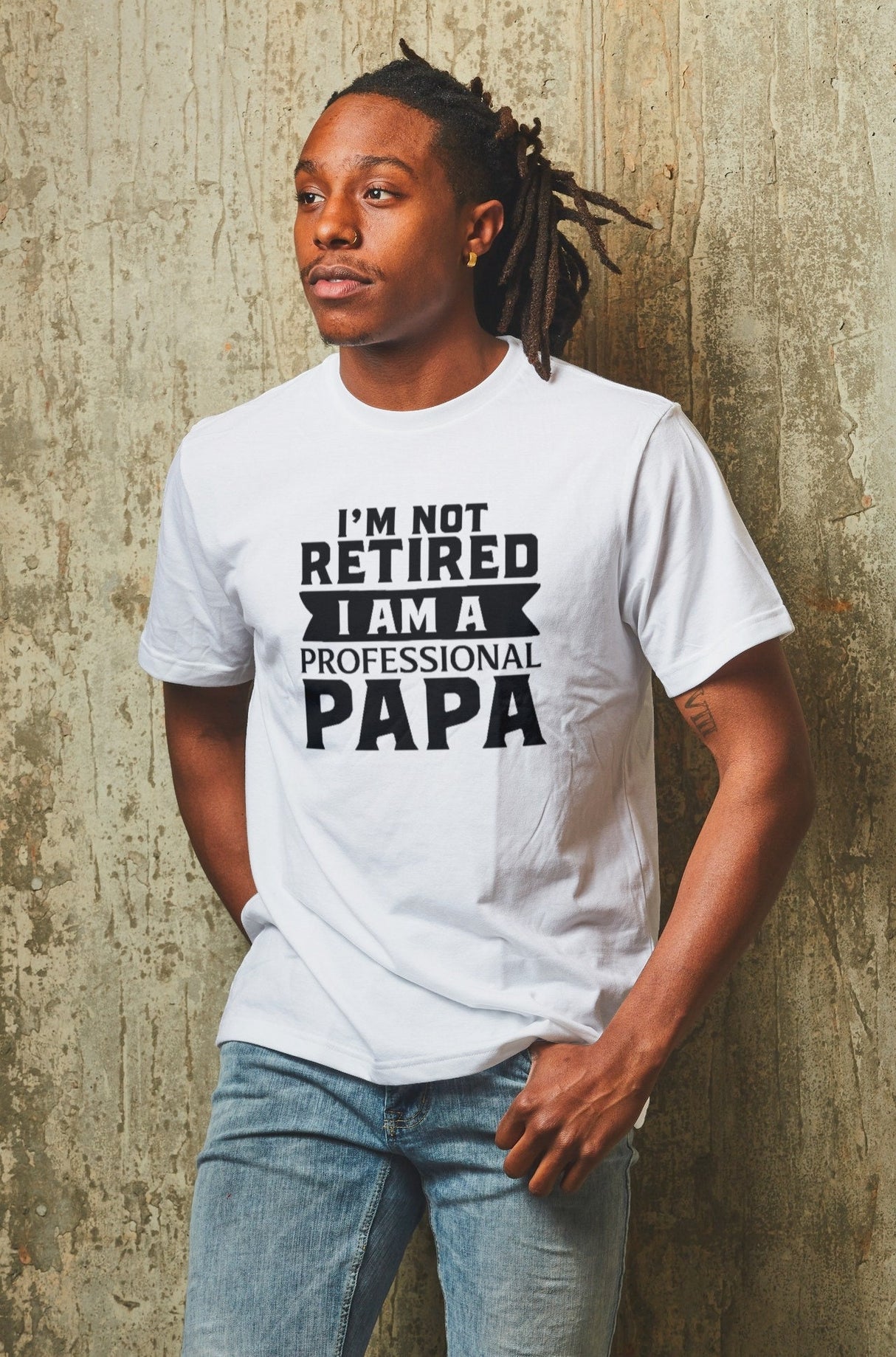 Im Not Retired Im A Professional Papa SVG Cut File