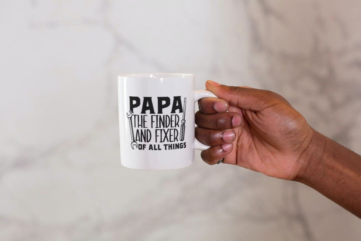 Papa The Finder & Fixer SVG Cut File