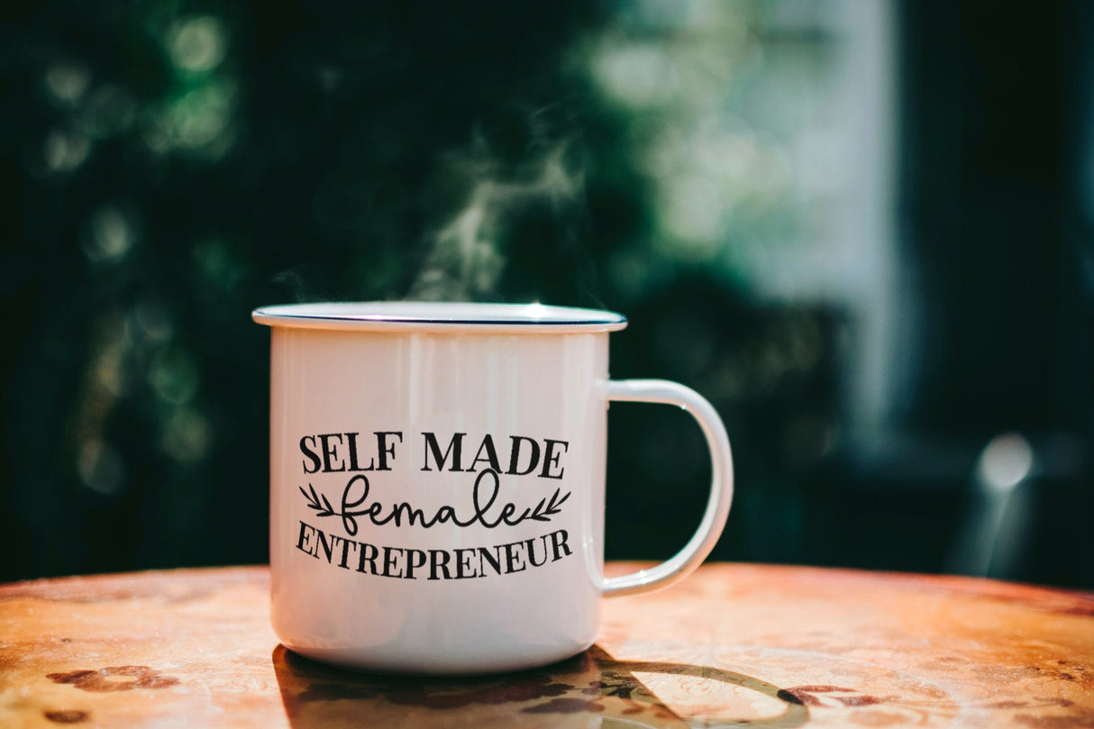 Self Made Female Entrepreneur SVG Cut File
