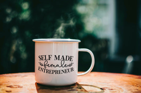 Self Made Female Entrepreneur SVG Cut File