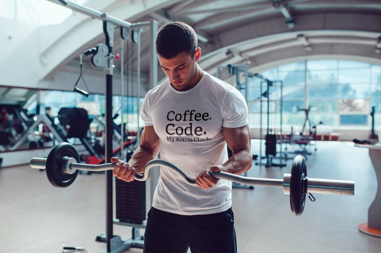 Coffee Code My Alarm Clock SVG Cut File