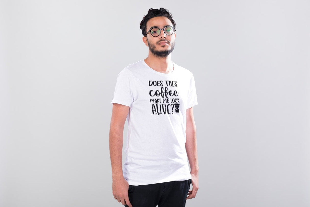 Does This Coffee Make me Look Alive SVG Cut File