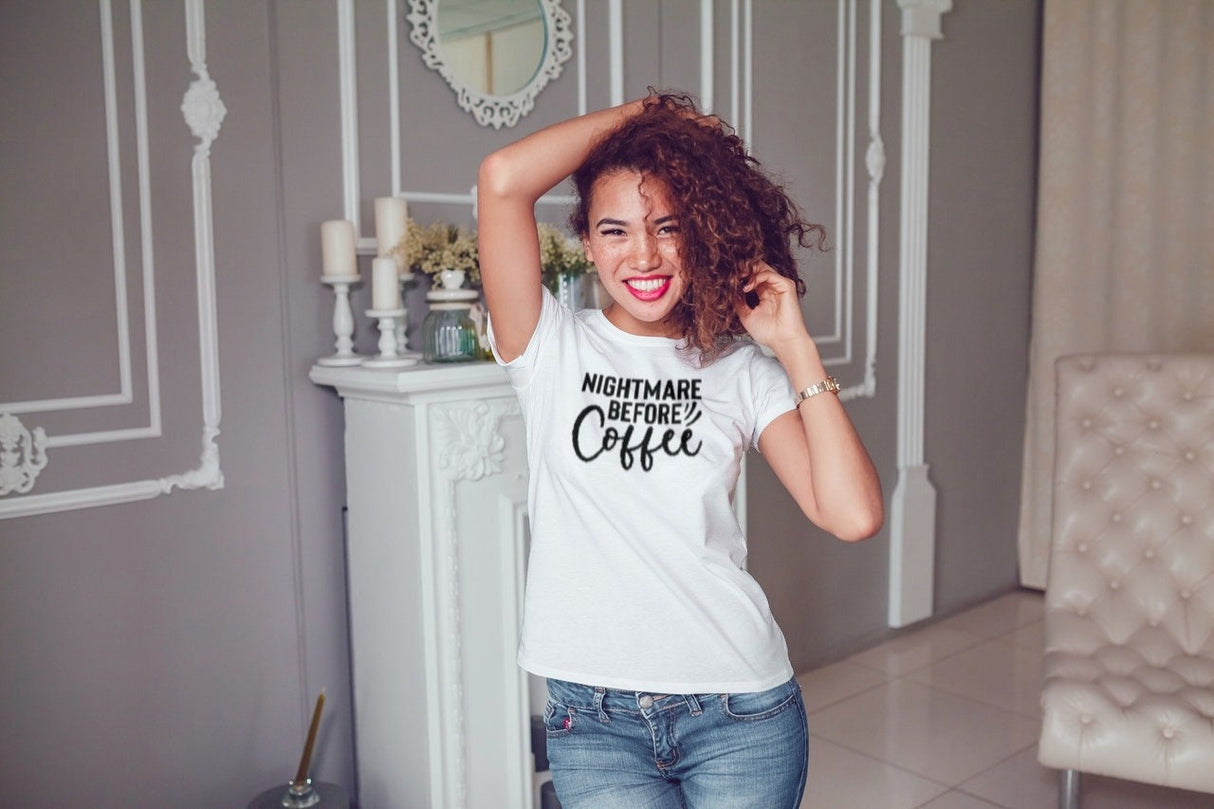 Nightmare Before Coffee SVG Cut File