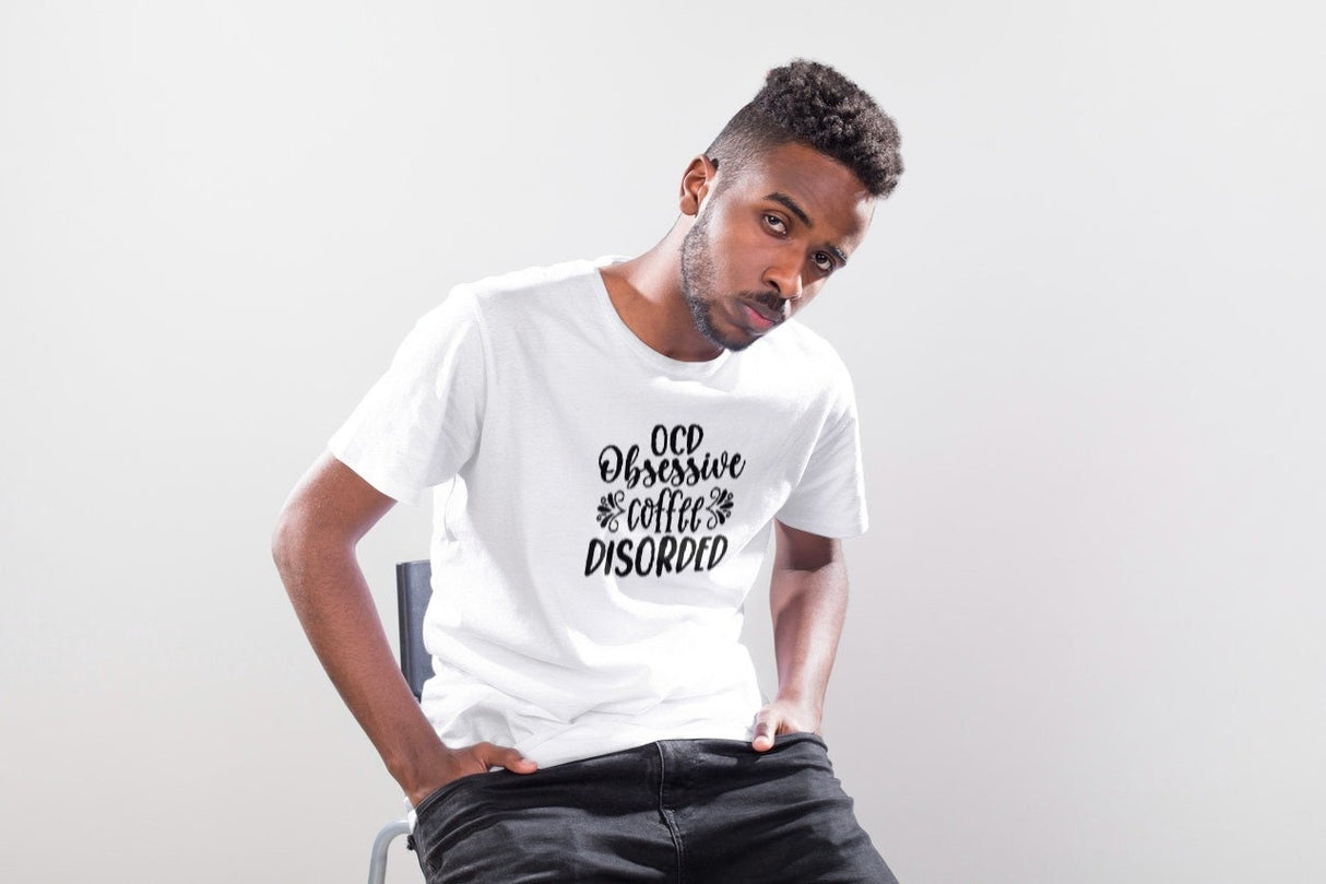 OCD Obsessive Coffee Disorder SVG Cut File