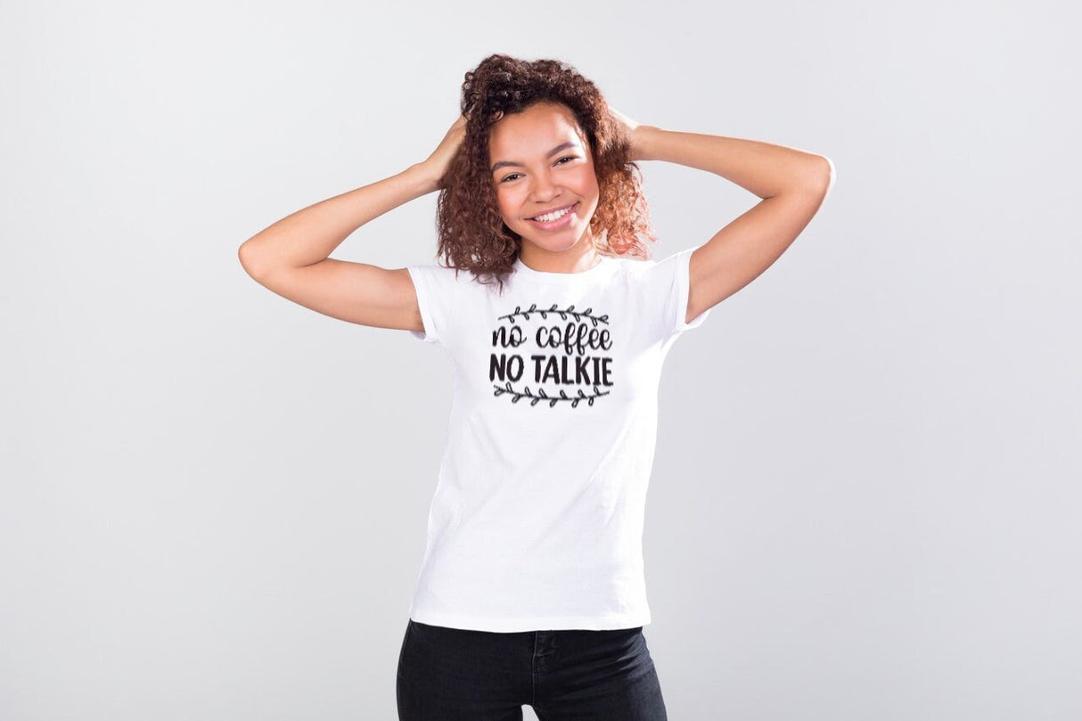 No Coffee No Talkie SVG Cut File