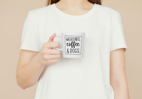 Weekends Coffee Dogs SVG Cut File