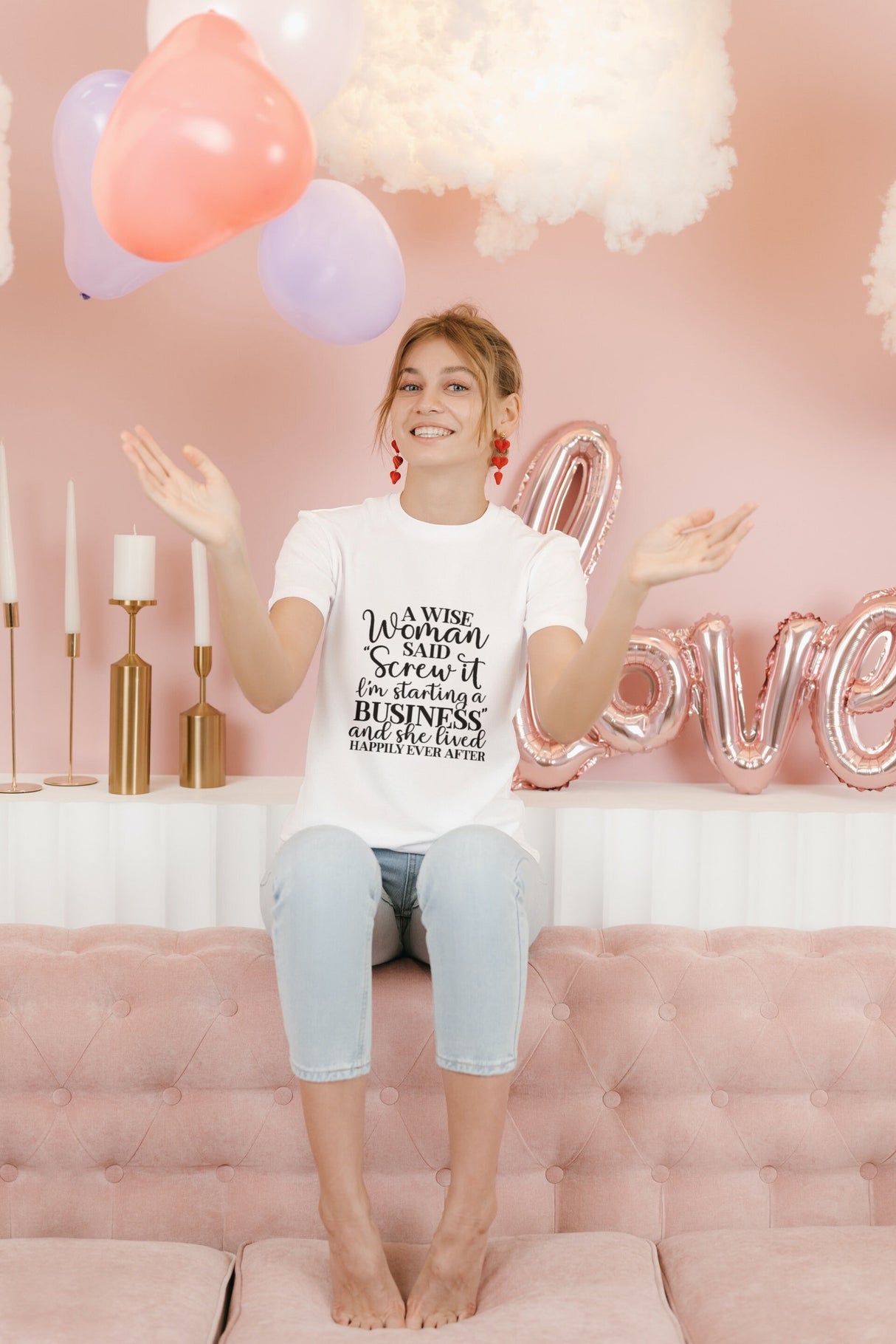 A Wise Woman Said Screw It Start a Business SVG Cut File