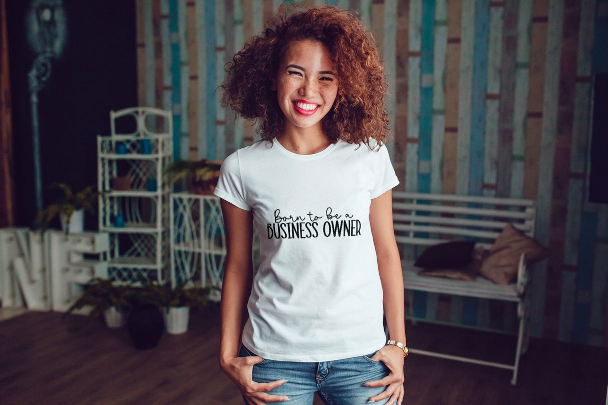 Born To Be A Business Owner SVG Cut File