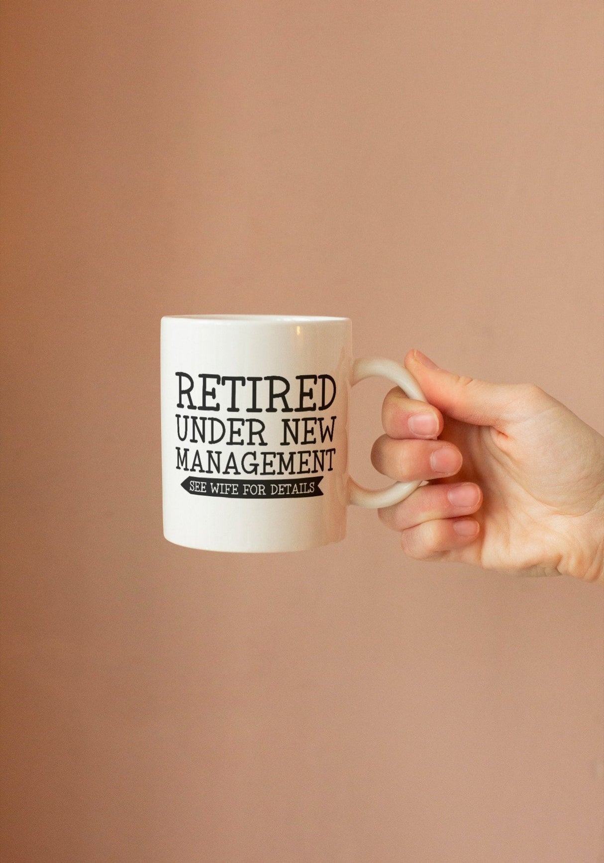 Retired Under New Management see Wife For Details SVG Cut File