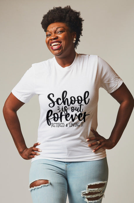 School Is Out Forever Retired SVG Cut File