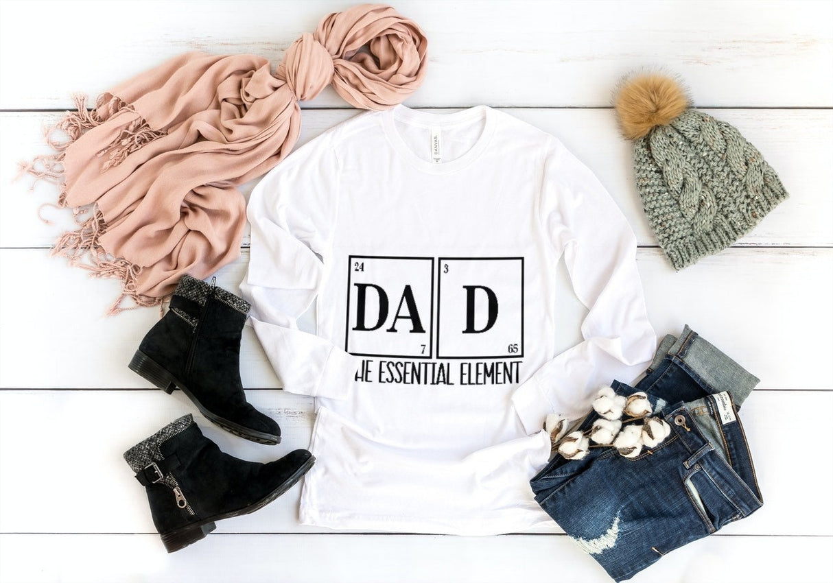 Dad The Essential Element SVG Cut File