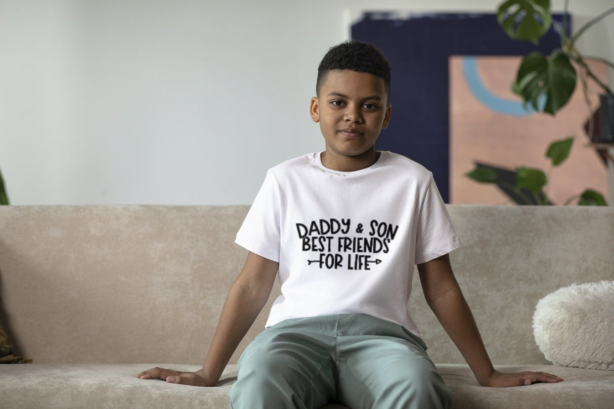 Daddy & Son Best Friends For Life SVG Cut File